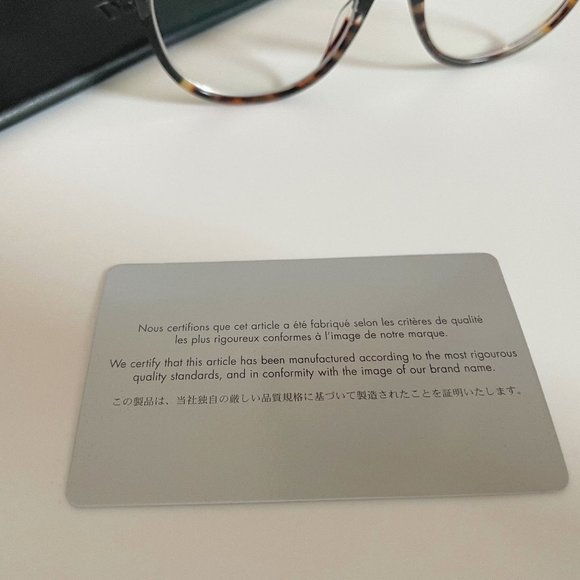 Christian Dior Eyeglasses Optical Frames Dioressence11 Gray Bksptd 0ACI ~Rare - Picture 4 of 9